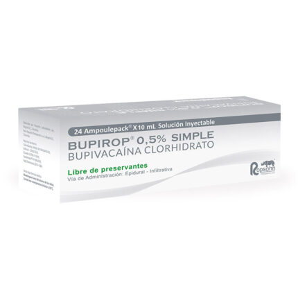 BUPIROP 0.5%/10ML (SIMPLE), 1-AMPOLLA.