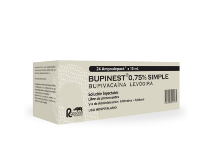 BUPINEST 0.75 % 10ML(SIMPLE). 1-AMPOLLA.
