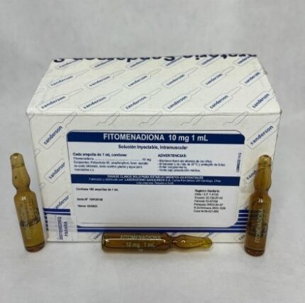 VITAMINA K 1MG/ML (FITOMENADIONA), 1-AMPOLLA.