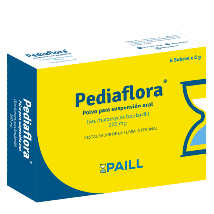 PEDIAFLORA 200MG C/SOBRES.